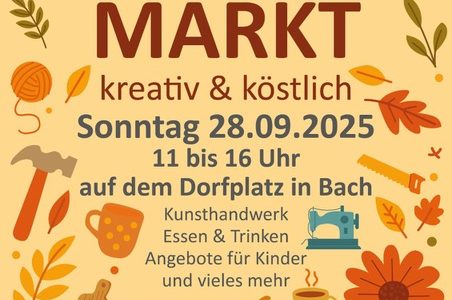 Bacher Markt – wir sind dabei